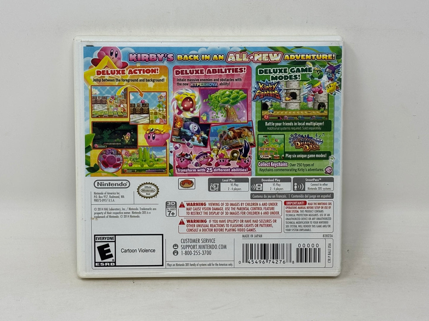 Nintendo 3DS - Kirby Triple Deluxe - Complete