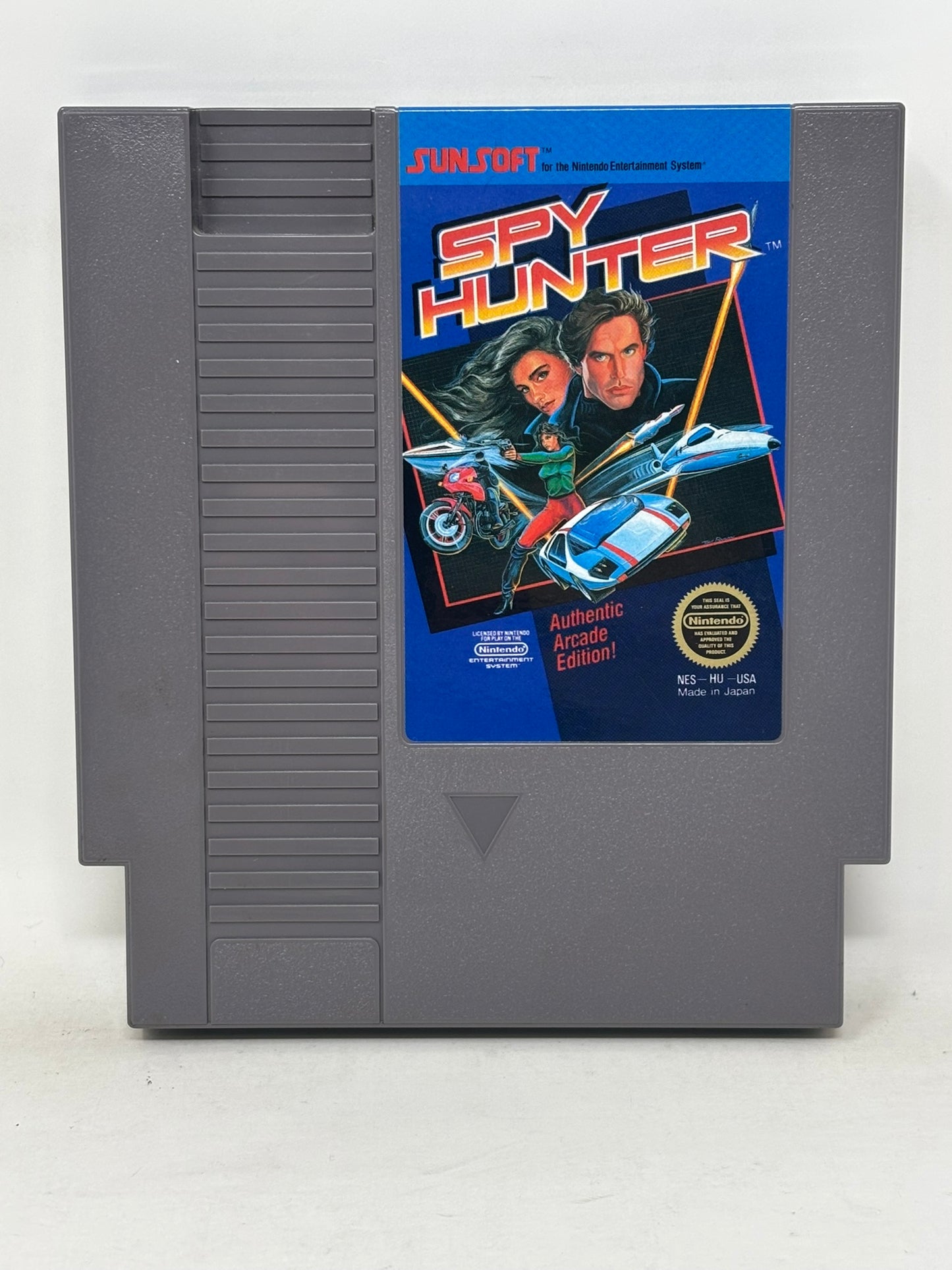NES Nintendo - Spy Hunter (5 Screw) Complete