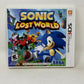 Nintendo 3DS - Sonic Lost World - Complete