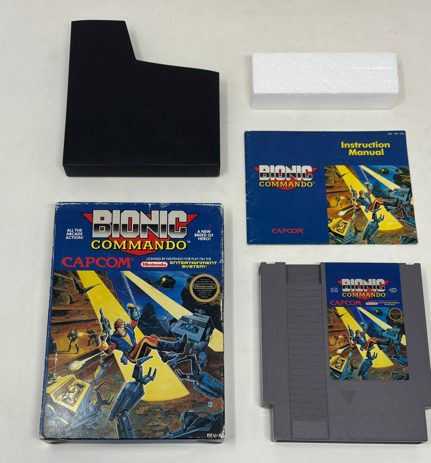 NES Nintendo - Bionic Commando - Complete