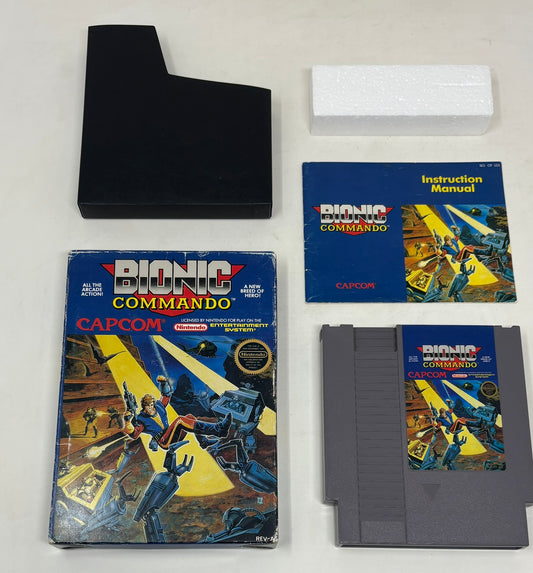 NES Nintendo - Bionic Commando - Complete