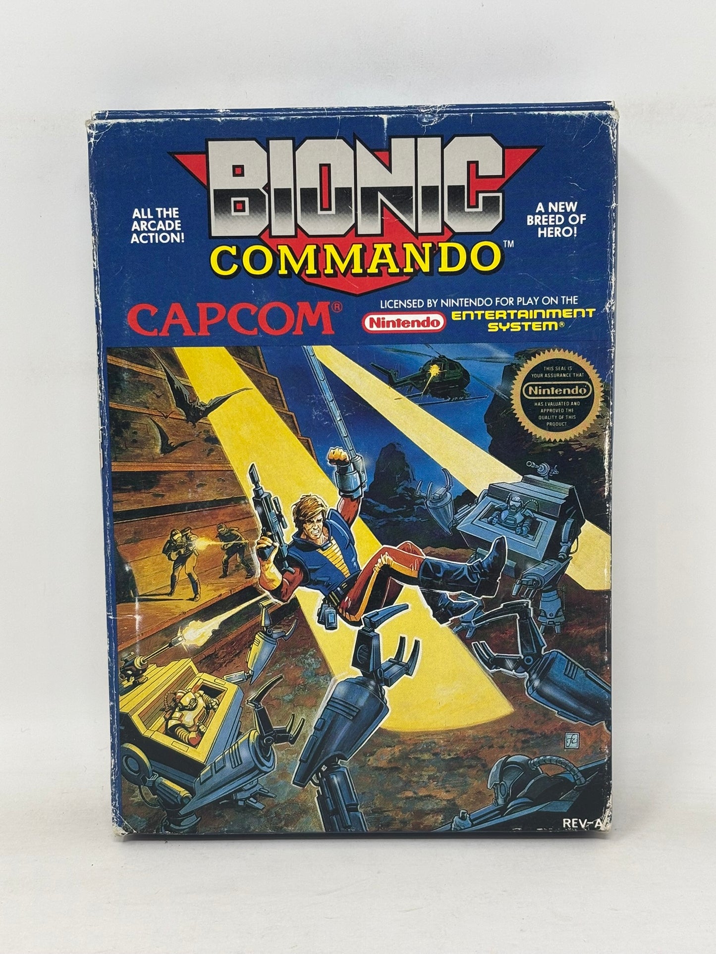 NES Nintendo - Bionic Commando - Complete