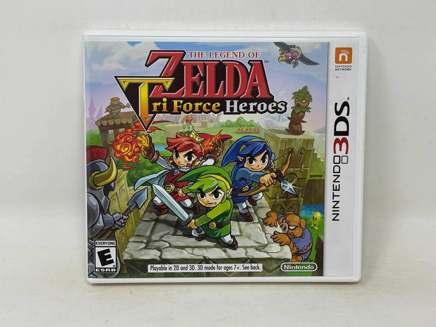 Nintendo 3DS - Legend of Zelda: Tri Force Heroes - Complete