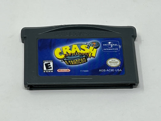 Nintendo Game Boy Advance - Crash Bandicoot 2 N-tranced