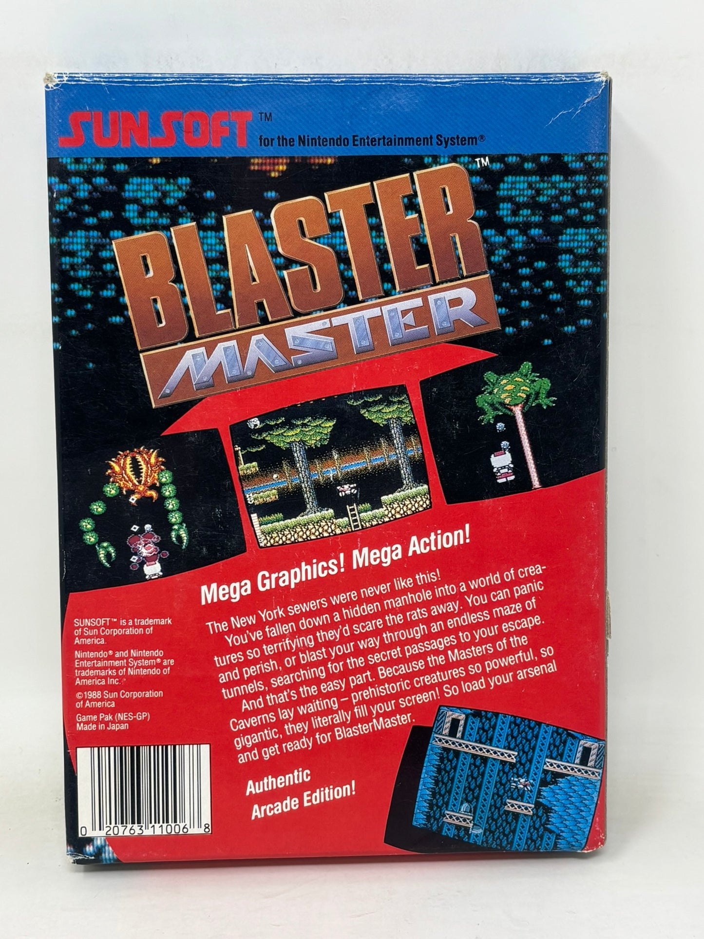 NES Nintendo - Blaster Master - Complete