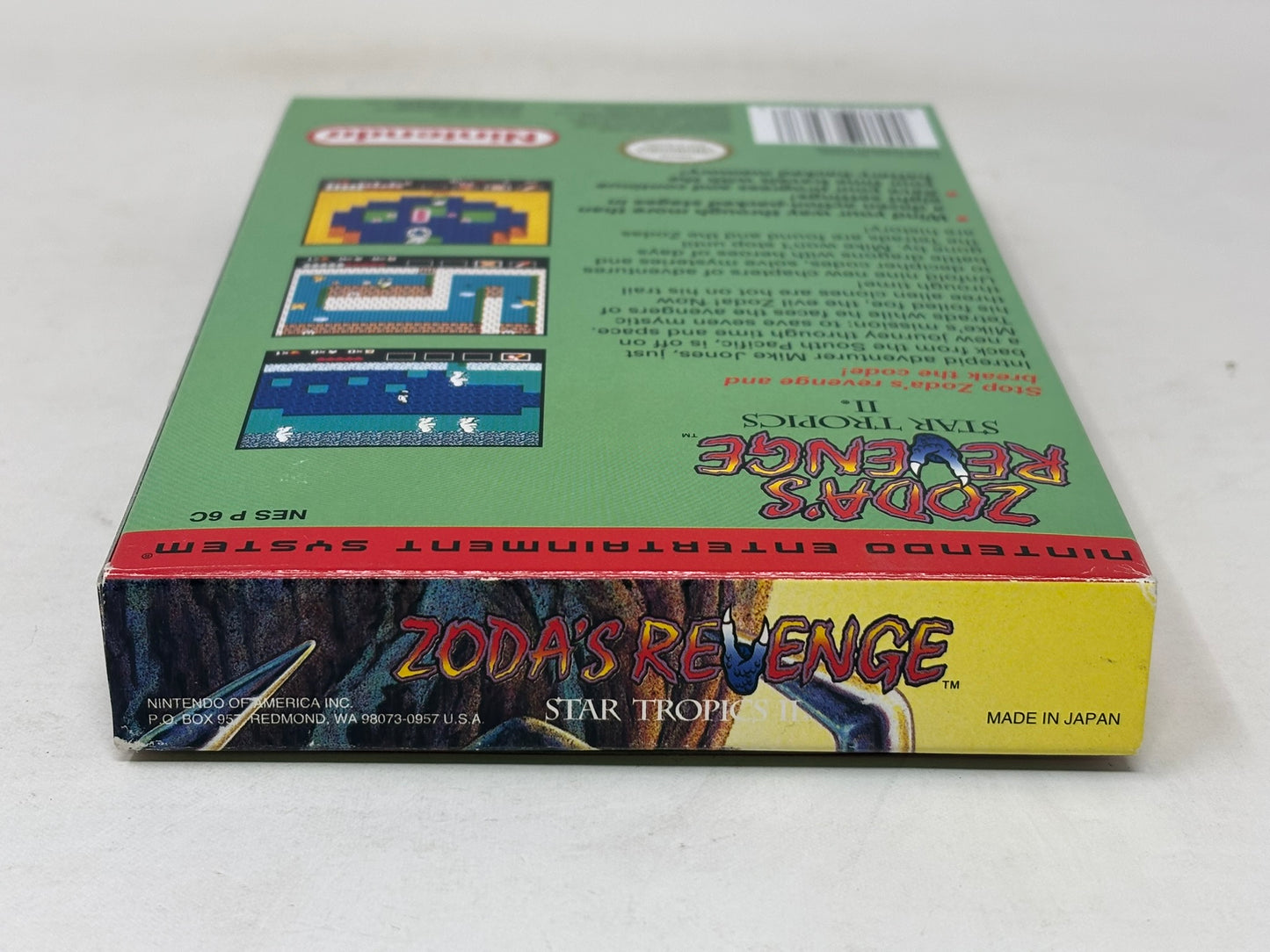 NES Nintendo - Zoda’s Revenge Star Tropics II 2 - Complete