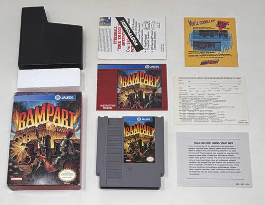 NES Nintendo - Rampart - Complete