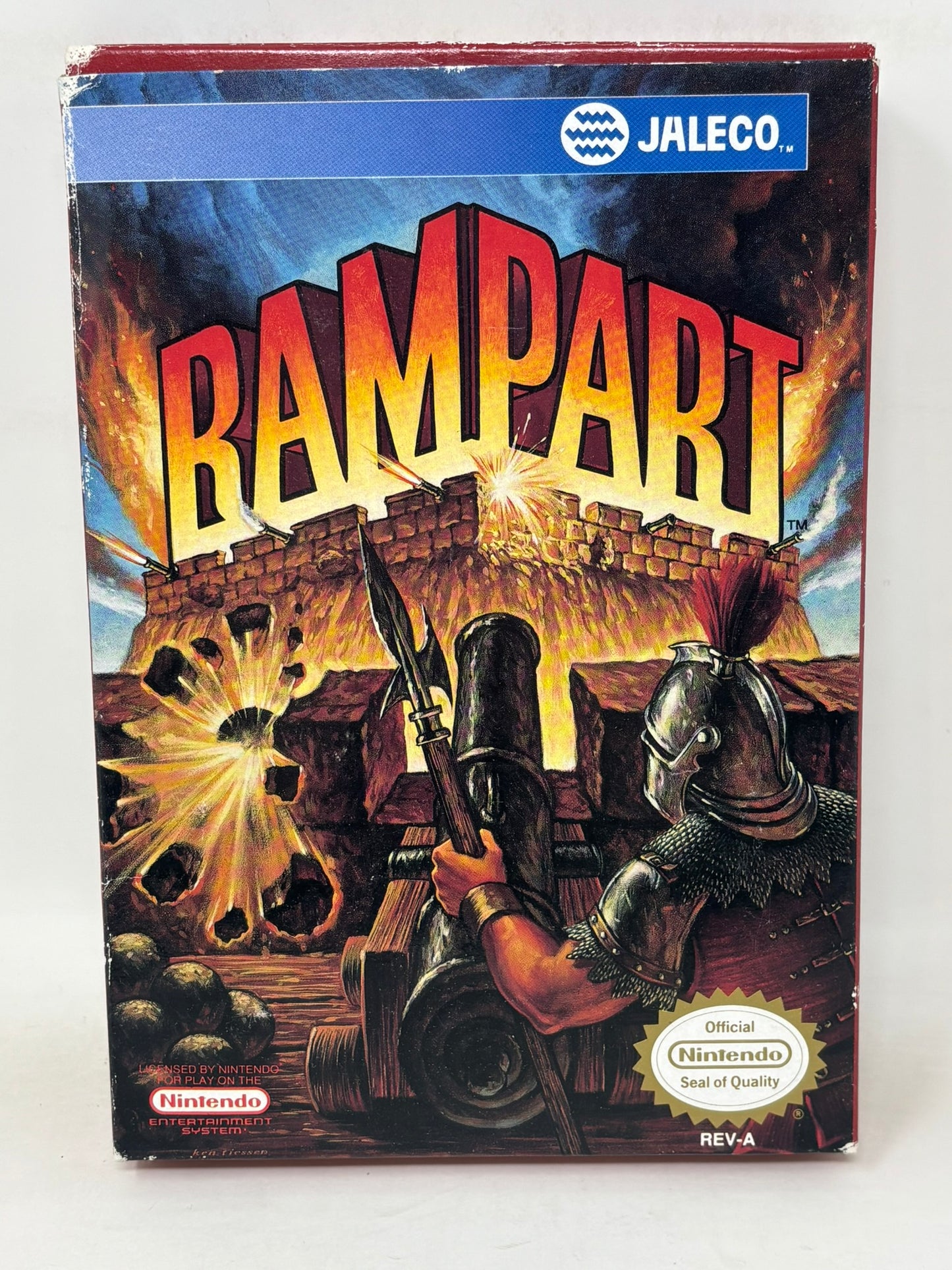 NES Nintendo - Rampart - Complete