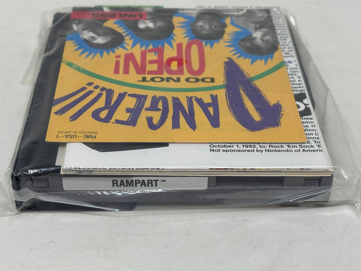 NES Nintendo - Rampart - Complete