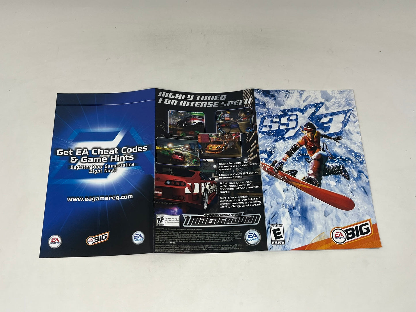 Sony PlayStation 2 - SSX 3 - Complete