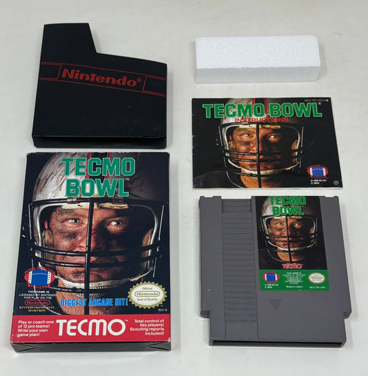 NES Nintendo - Tecmo Bowl - Complete