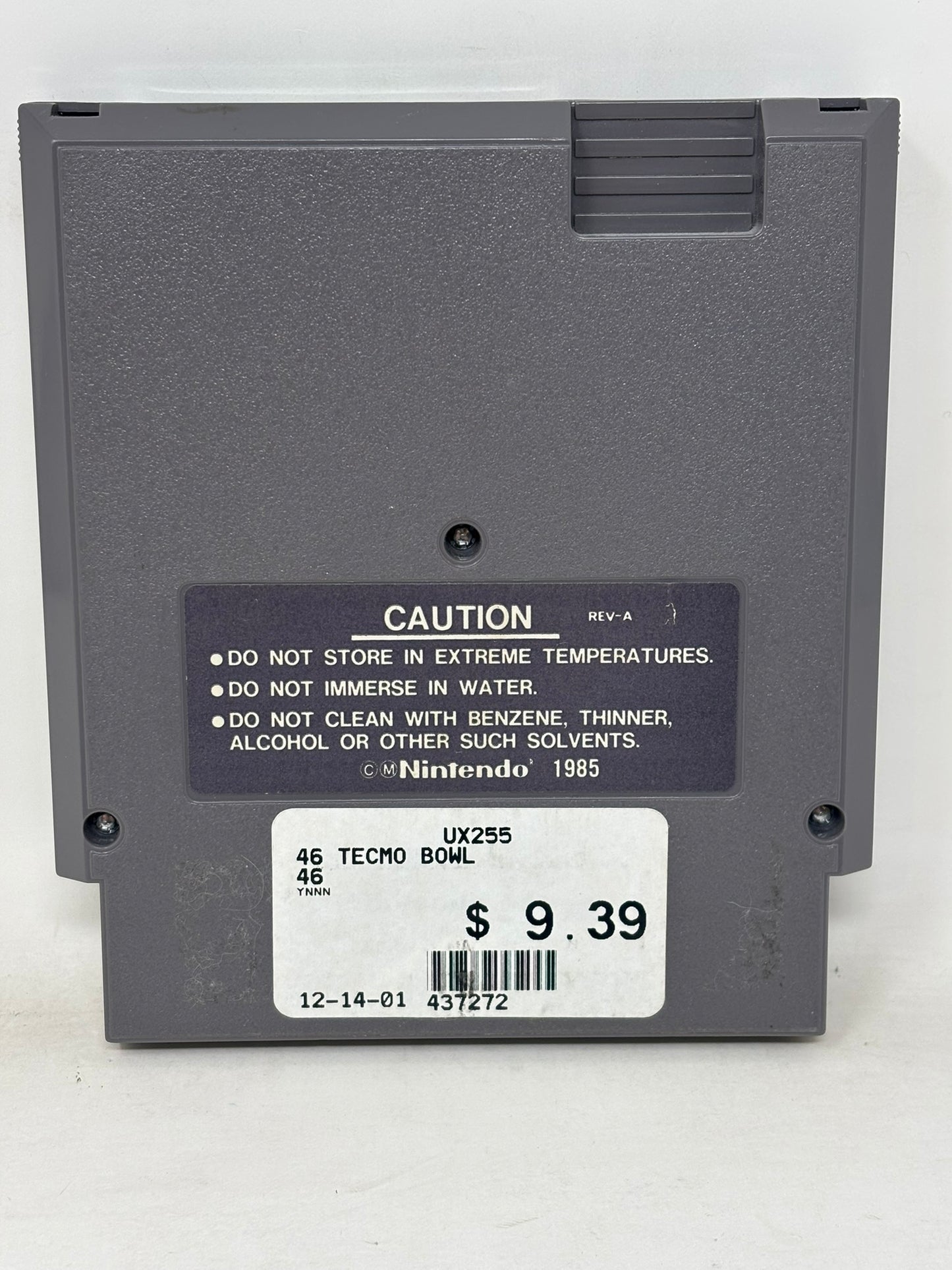 NES Nintendo - Tecmo Bowl - Complete