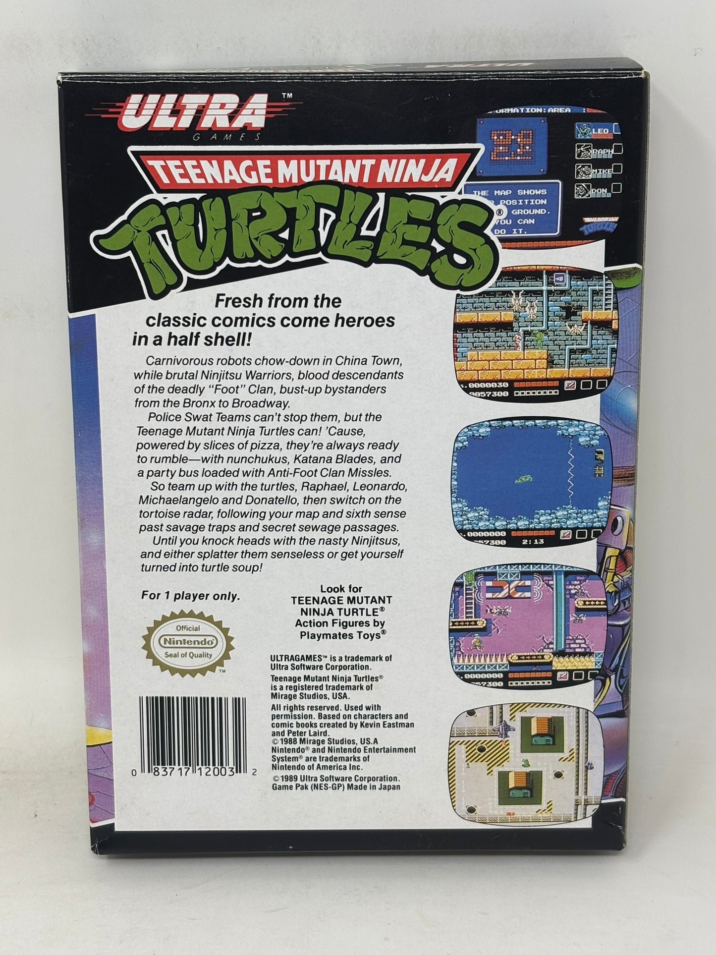NES Nintendo - Teenage Mutant Ninja Turtles - Complete