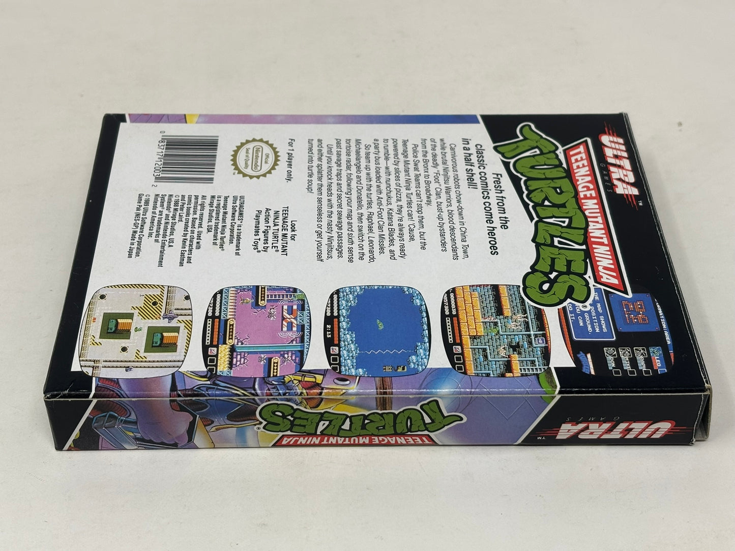 NES Nintendo - Teenage Mutant Ninja Turtles - Complete