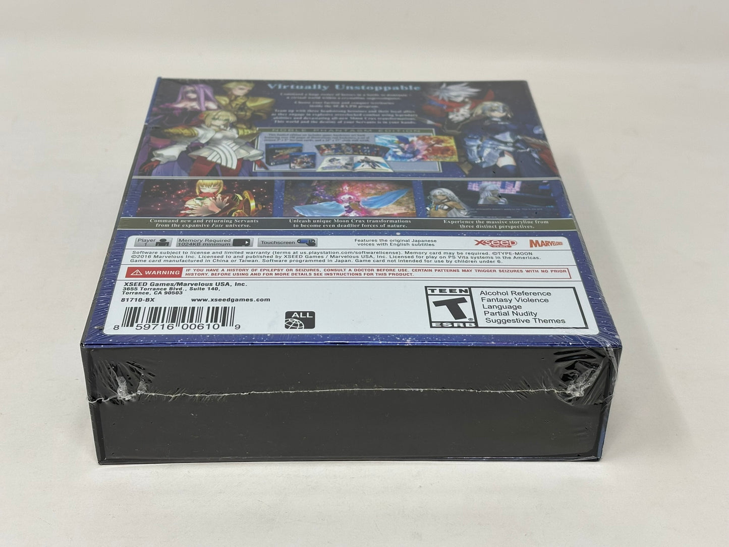 Sony PlayStation Vita - Fate / Extella The Umbra Star Noble Phantasm Edition - New / Sealed