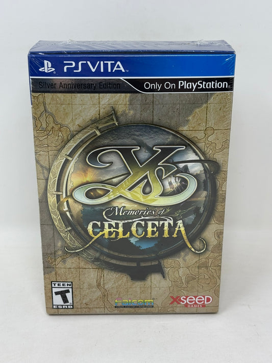 Sony PlayStation Vita - Y's: Memories of Gel Ceta Silver Anniversary Edition - New / Sealed