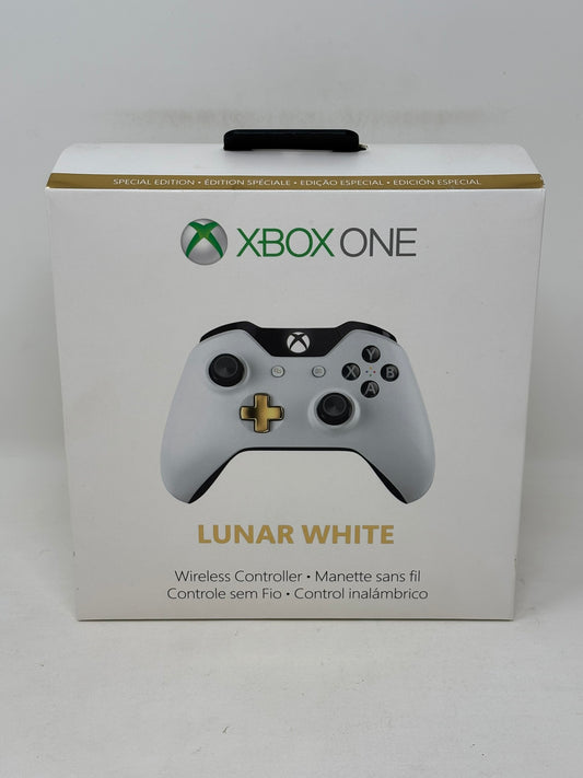 XBox One Lunar White Wireless Controller - New