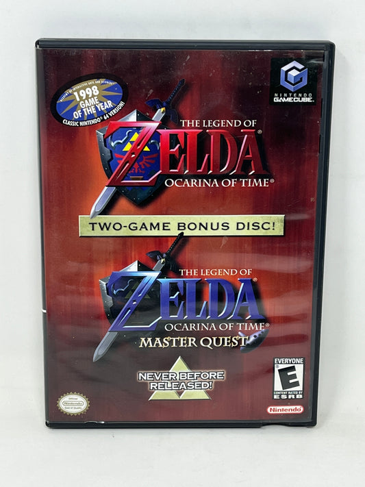 Nintendo GameCube - Legend of Zelda Ocarina of Time Master Quest - Complete