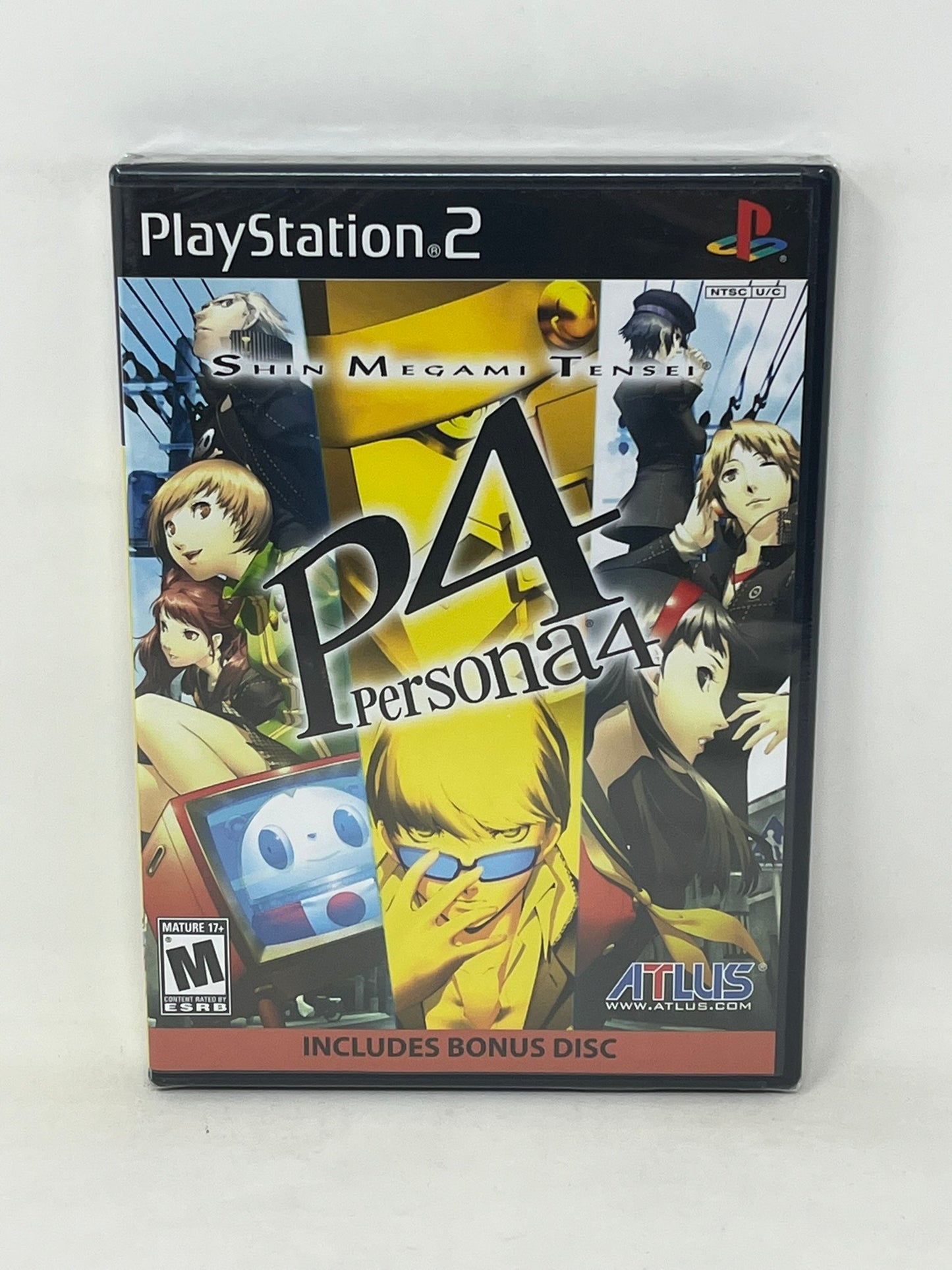 Sony PlayStation 2 - Shin Megami Tensei: Persona 4 (w/ Soundtrack) BRAND NEW