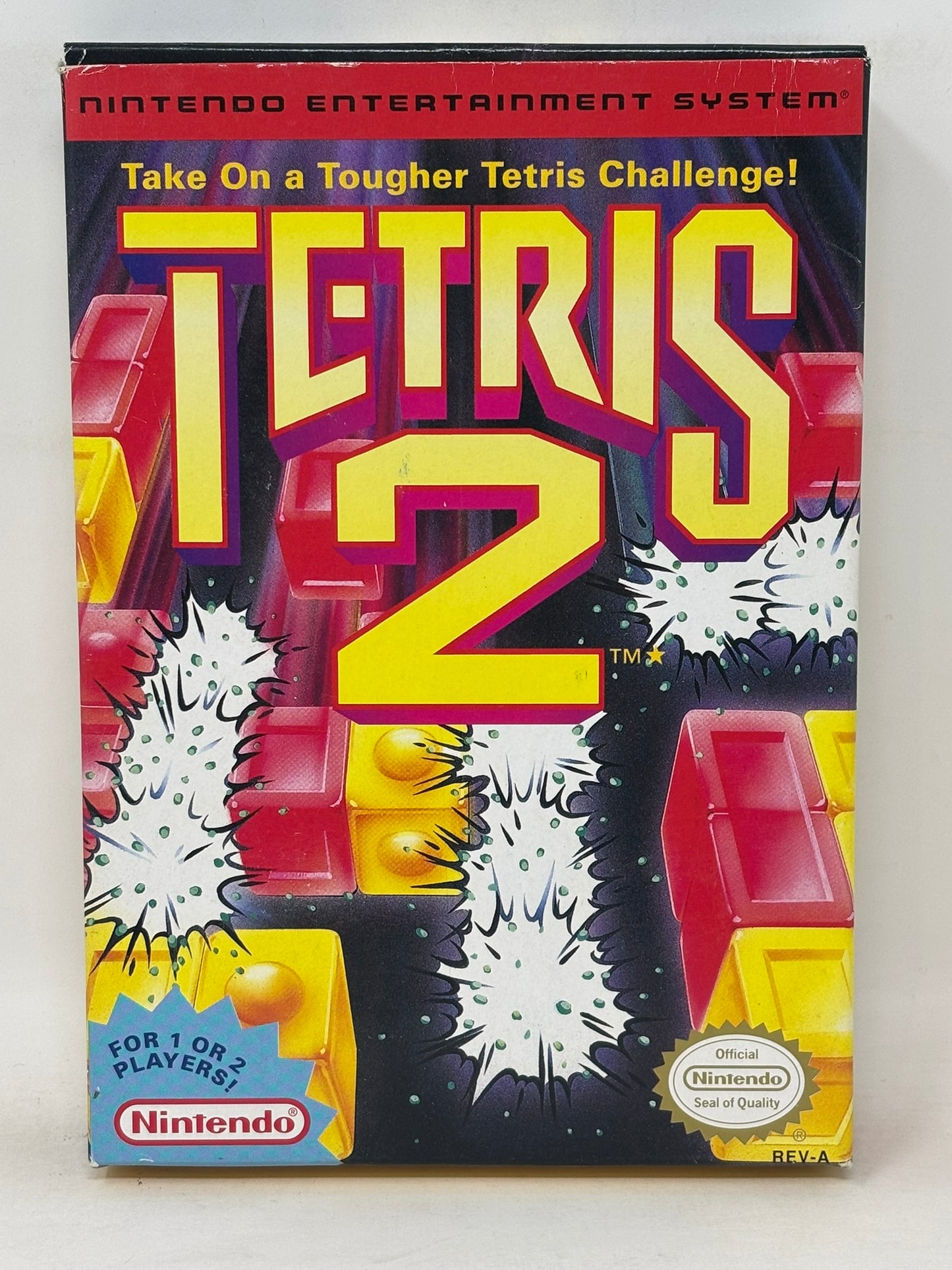 NES Nintendo - Tetris 2 - Complete