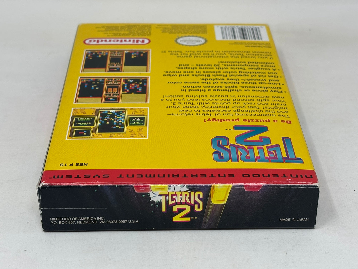 NES Nintendo - Tetris 2 - Complete