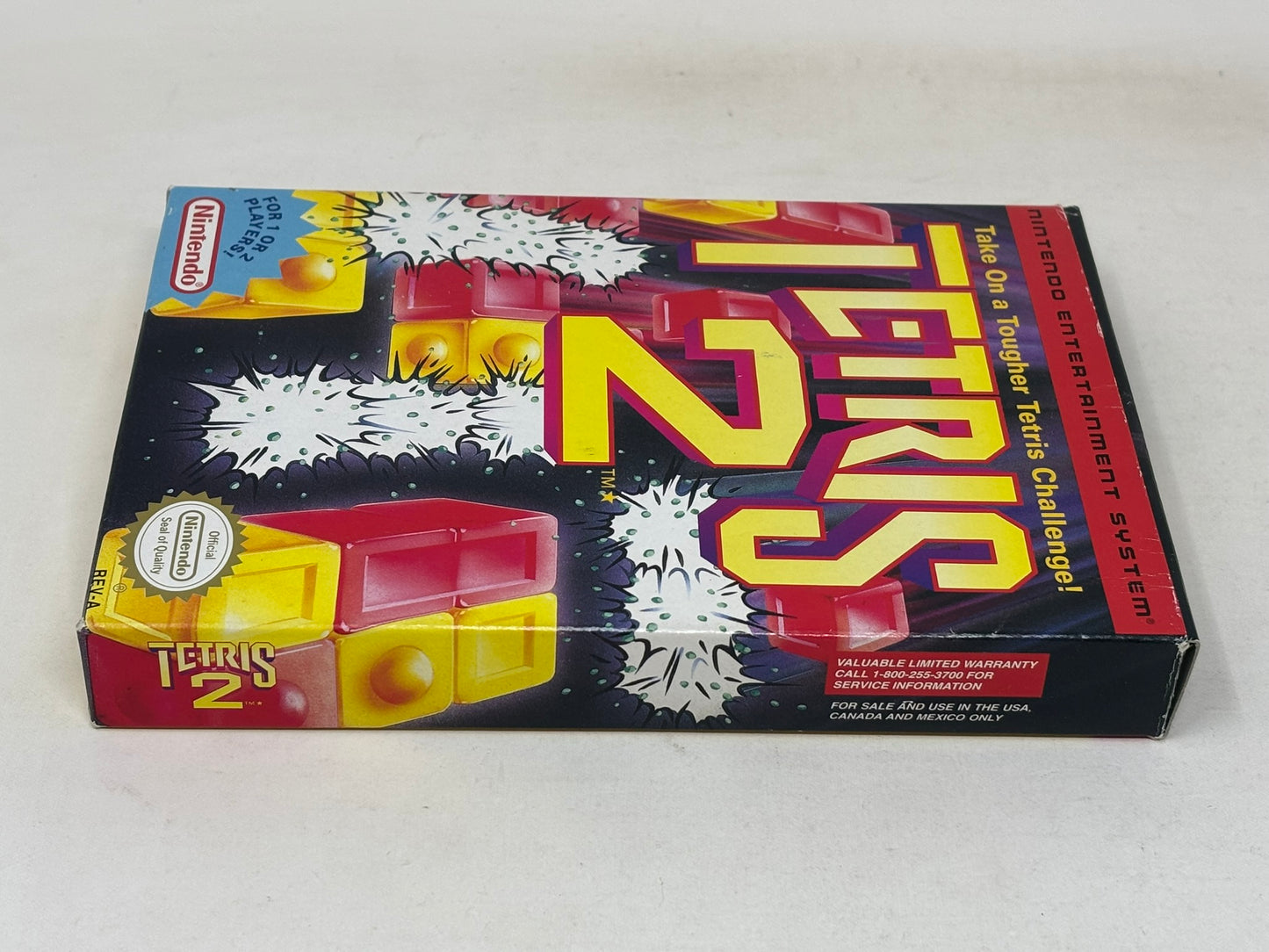 NES Nintendo - Tetris 2 - Complete