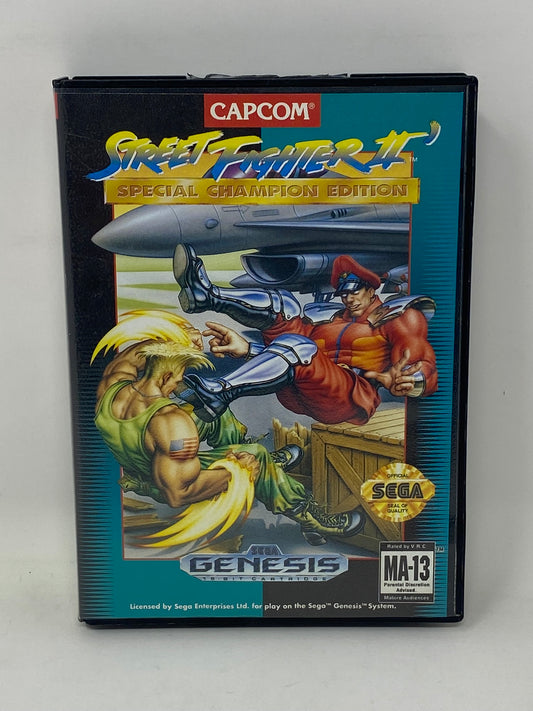 Sega Genesis - Street Fighter II Special Champion Edition - Complete