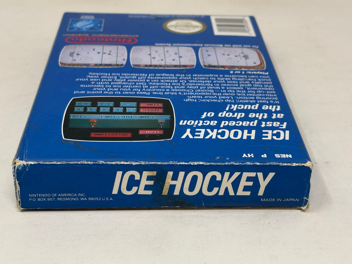 NES Nintendo - Ice Hockey - Tested