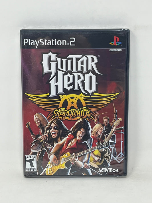 Sony PlayStation 2 - Guitar Hero Aerosmith - Brand New / Sealed