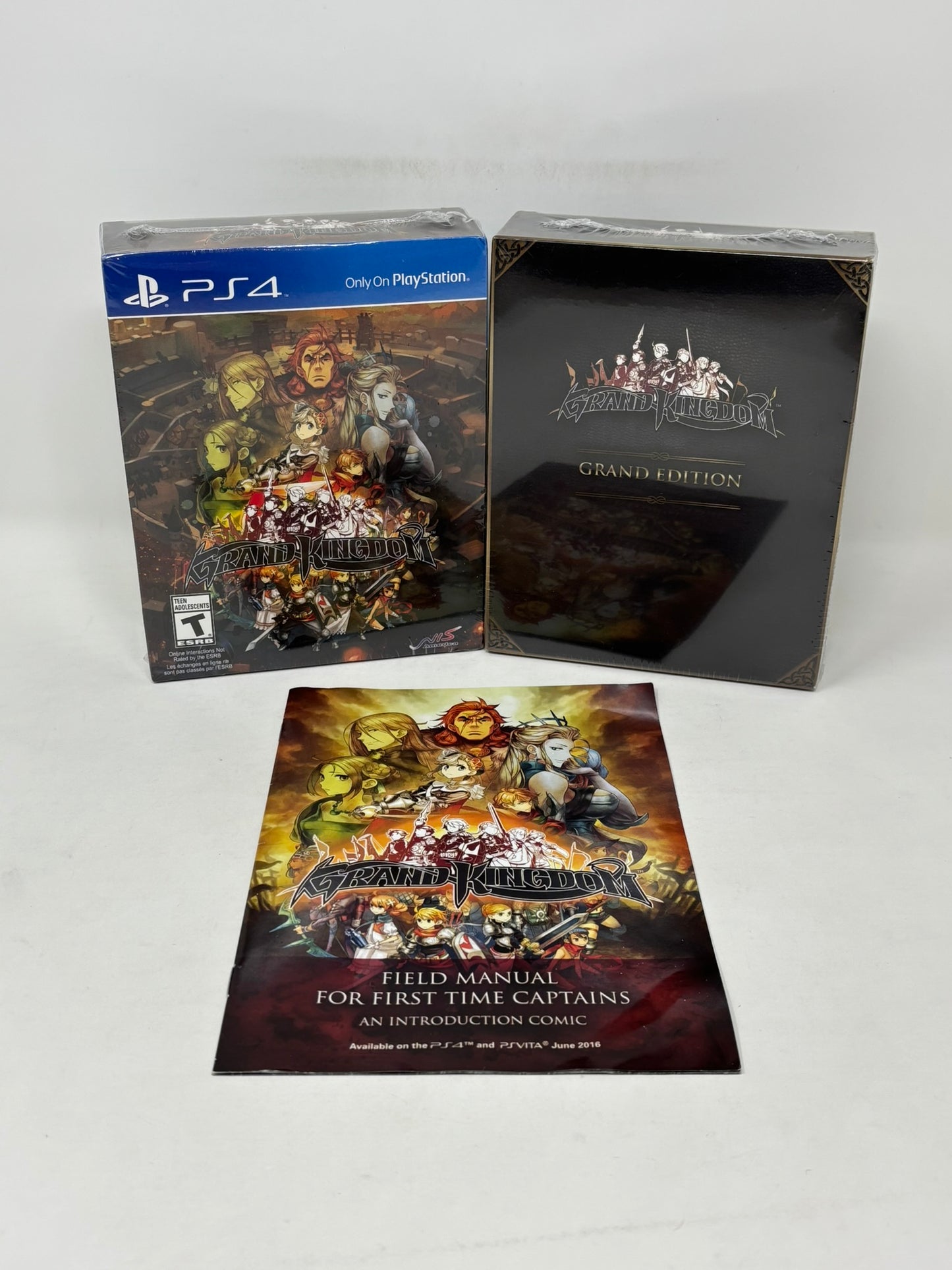 Sony PlayStation 4 - Grand Kingdom Grand Edition w/ Bonus Box - Brand New / Sealed