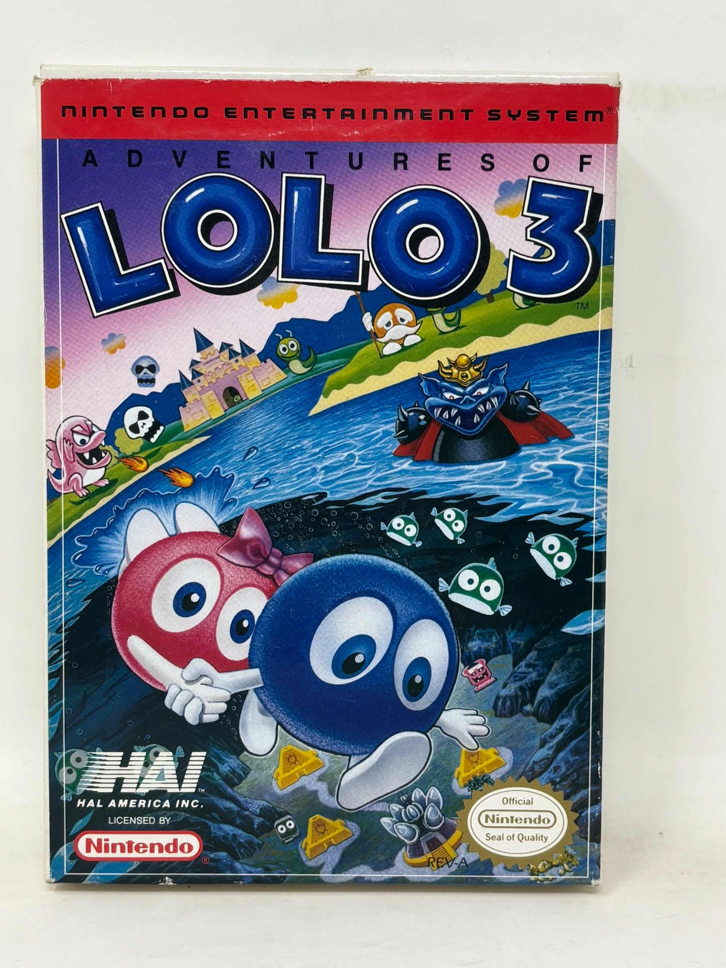 NES Nintendo - Adventures of Lolo 3 - Complete