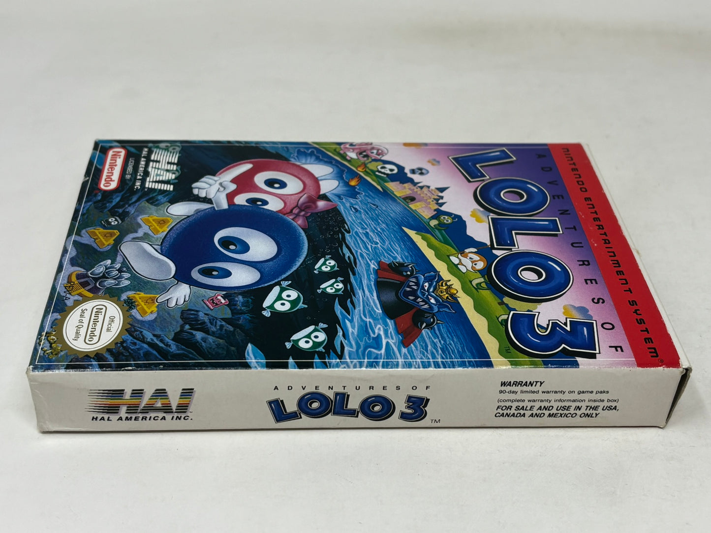 NES Nintendo - Adventures of Lolo 3 - Complete