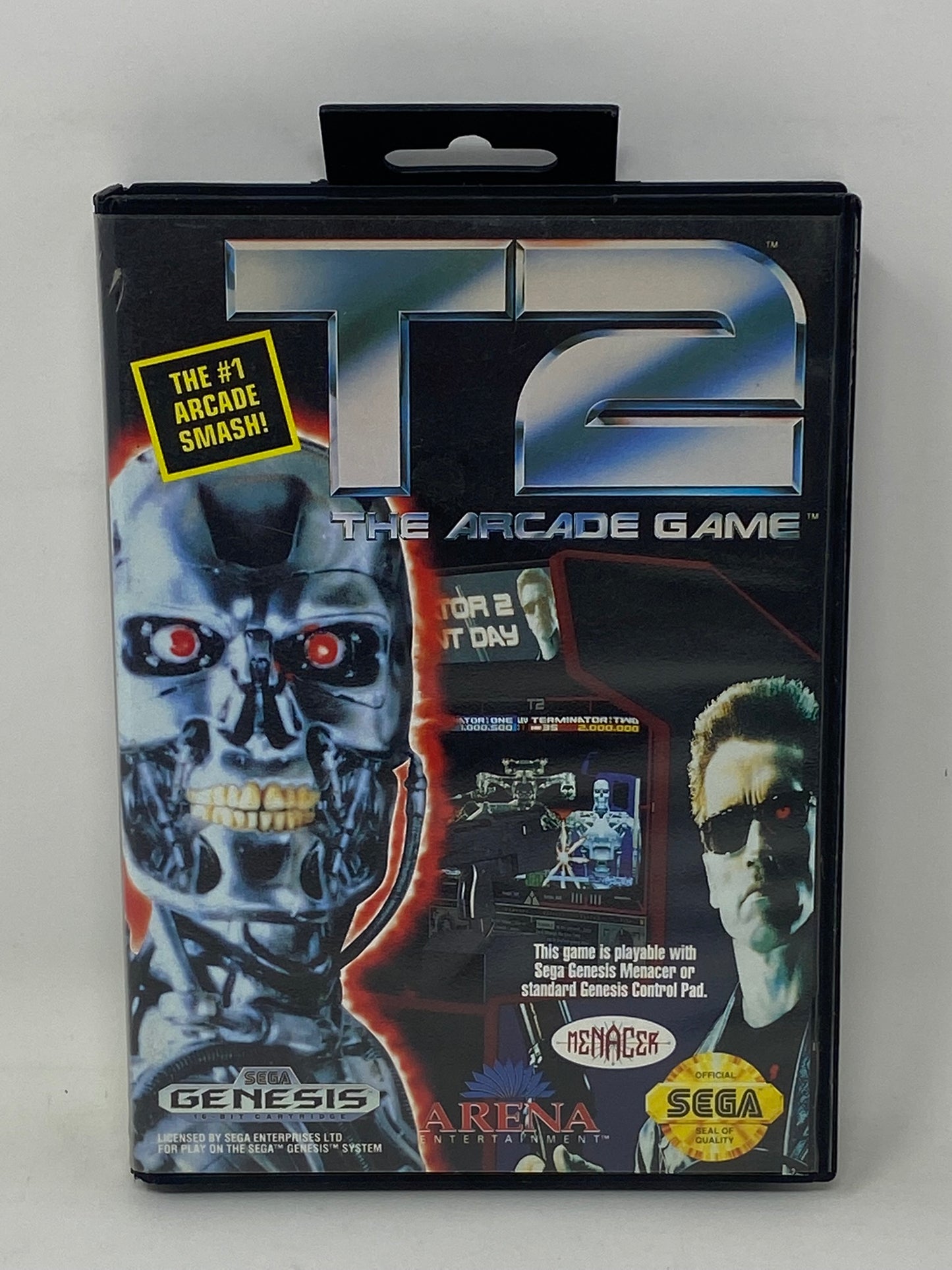 Sega Genesis - Terminator 2 T2 The Arcade Game - Complete