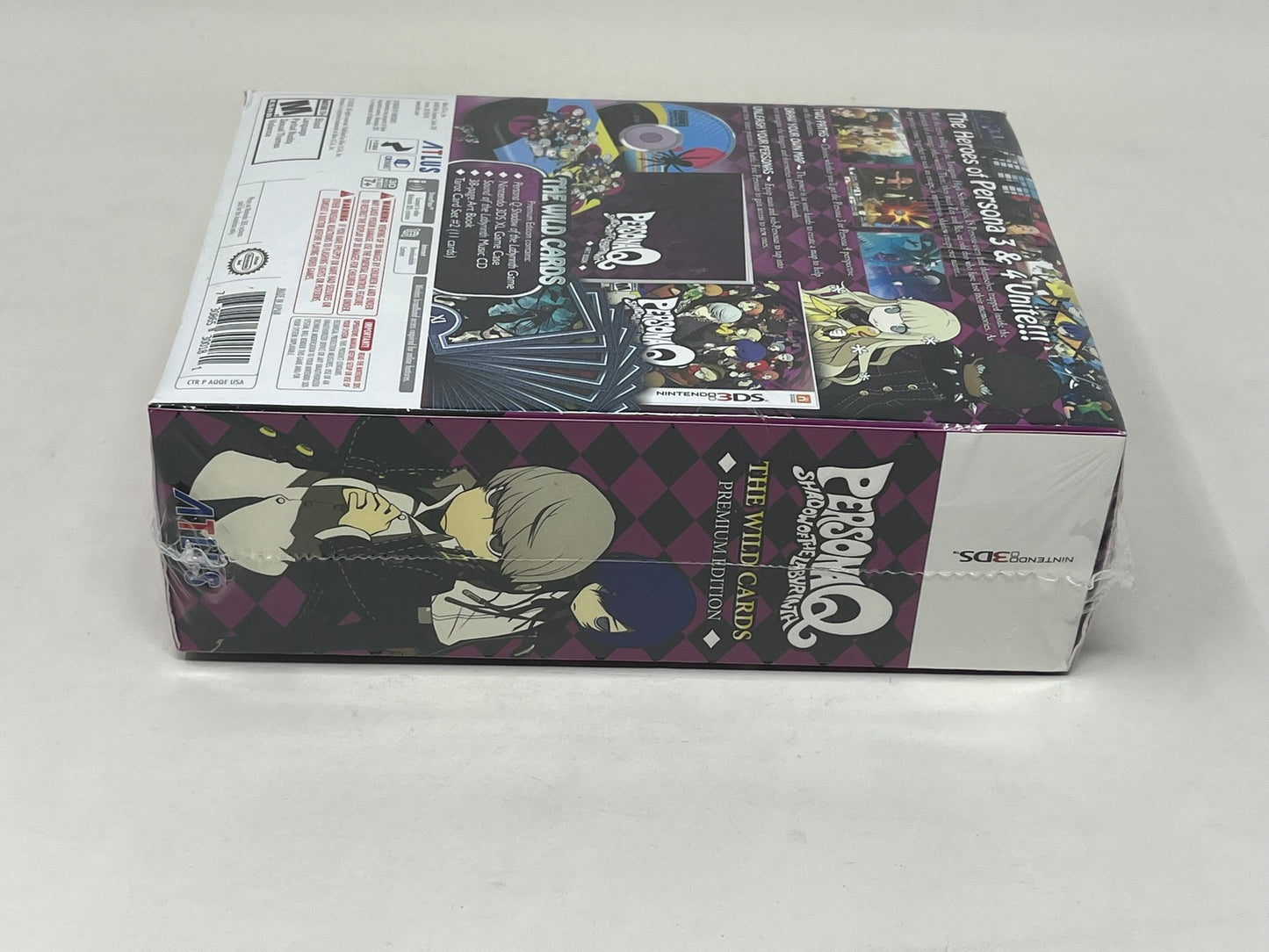 Nintendo 3DS - Persona Q: Shadow of the Labyrinth Wild Cards Premium Edition - New / Sealed