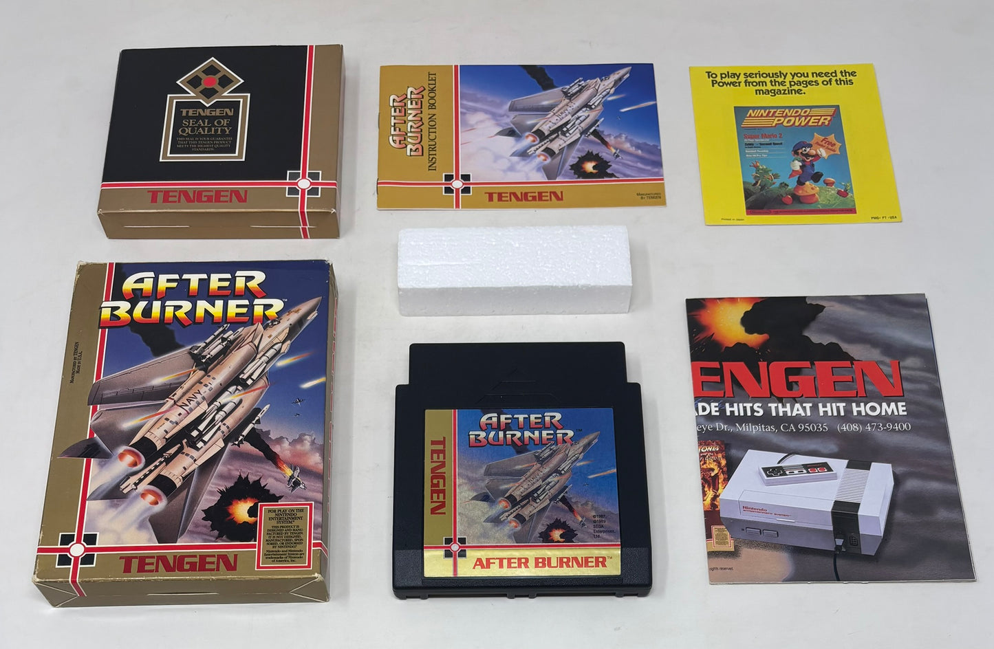 NES Nintendo - After Burner - Complete