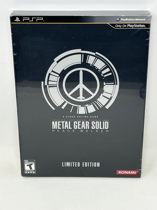 BRAND NEW - Sony PSP - Metal Gear Solid: Peace Walker Limited Edition Set
