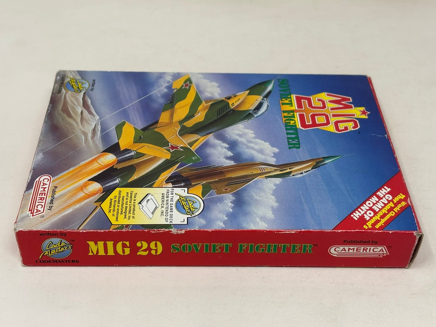 NES Nintendo - Mig 29 Soviet Fighter - Complete