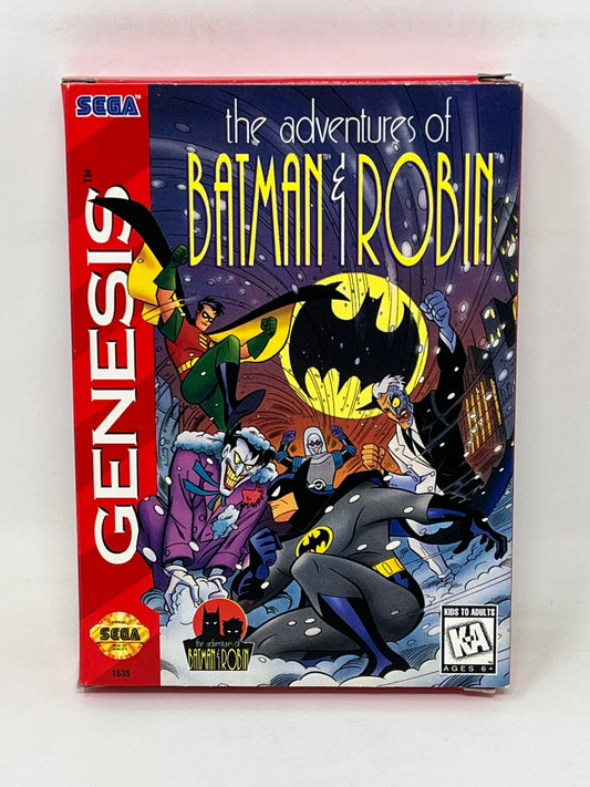 Sega Genesis - The Adventures of Batman & Robin