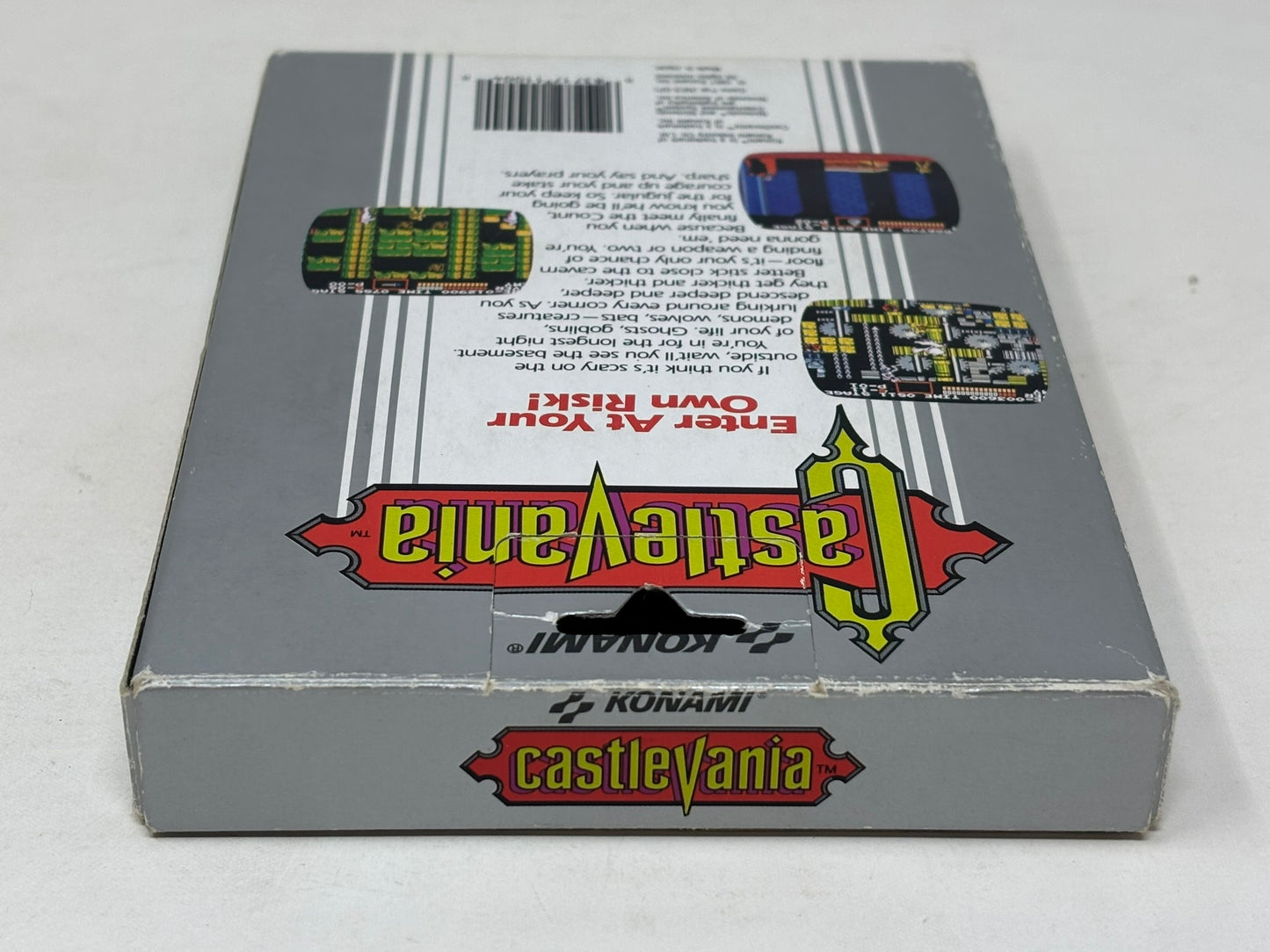 NES Nintendo - Castlevania - 5 Screw CIB - Complete in HangTab Box w/ Everything