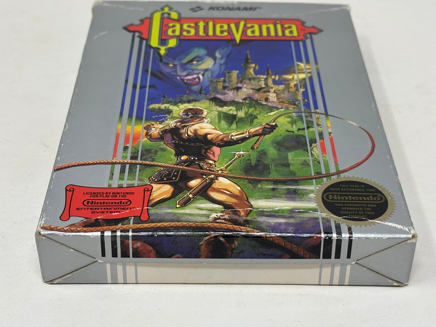NES Nintendo - Castlevania - 5 Screw CIB - Complete in HangTab Box w/ Everything