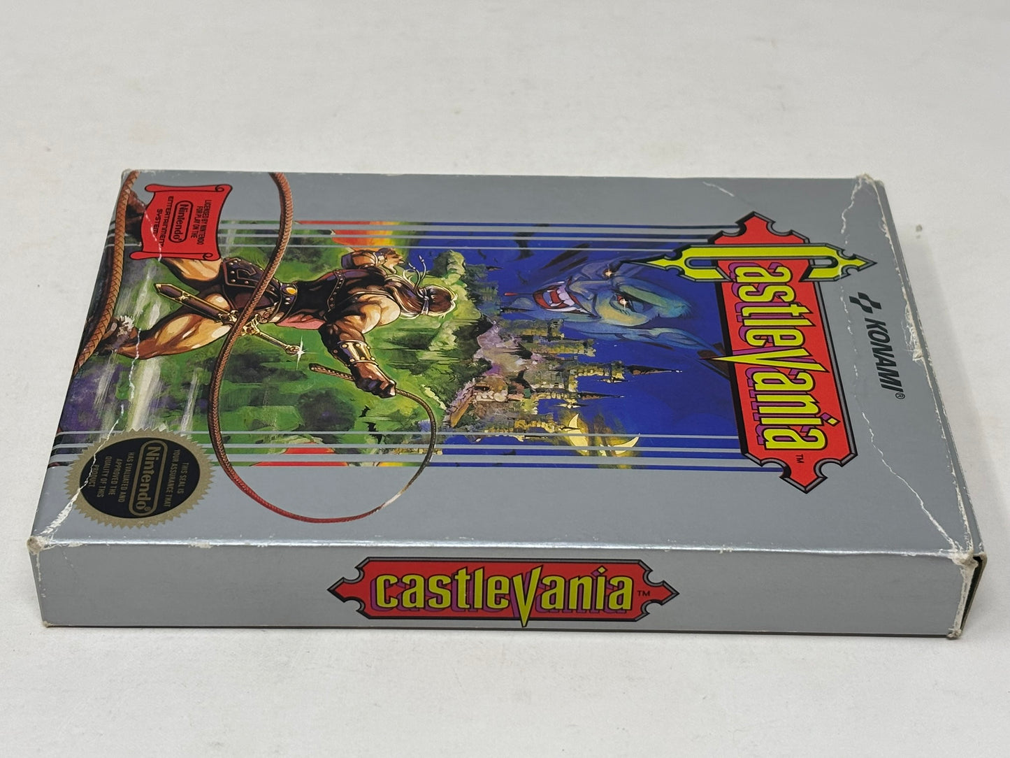 NES Nintendo - Castlevania - 5 Screw CIB - Complete in HangTab Box w/ Everything