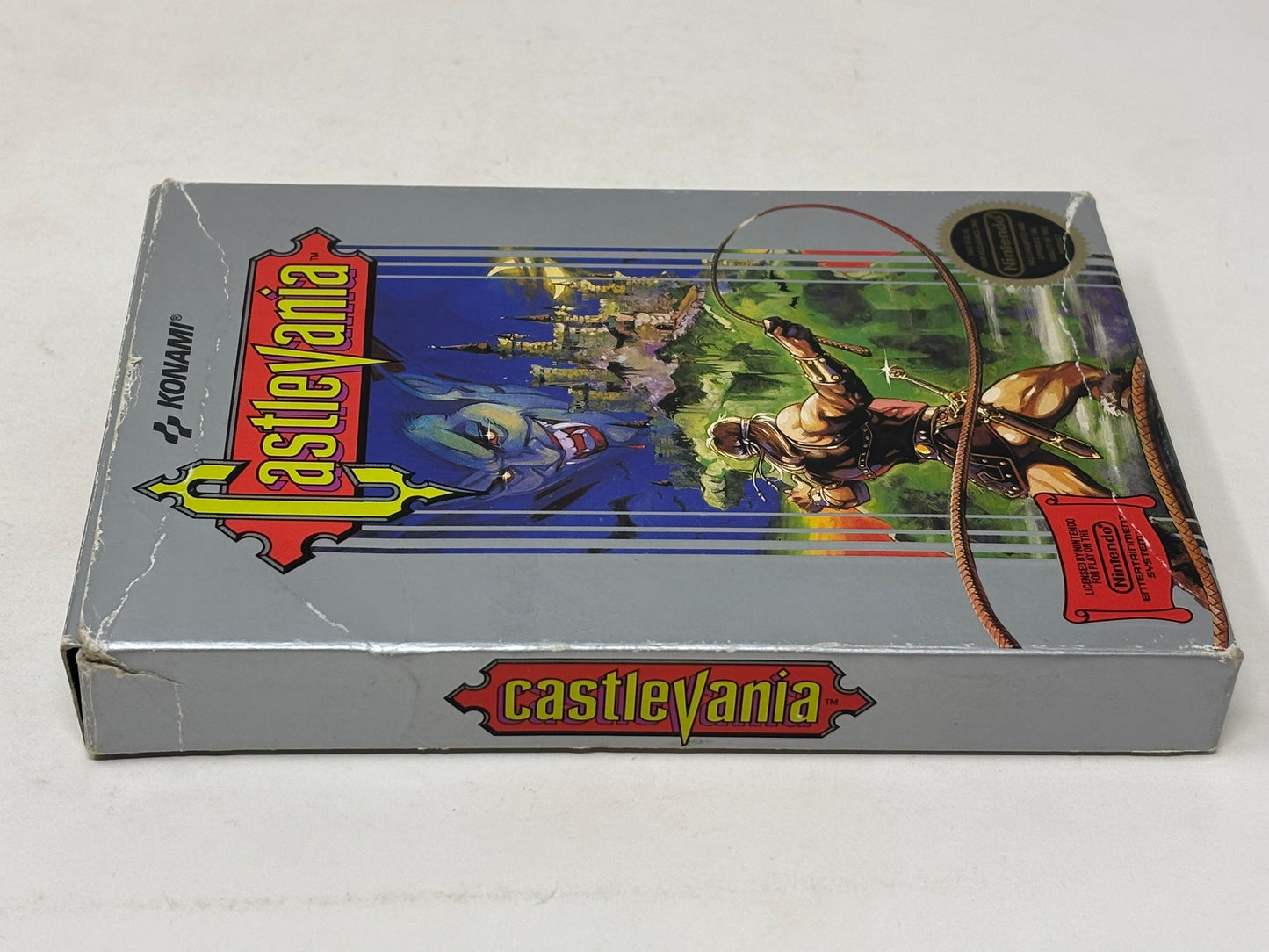 NES Nintendo - Castlevania - 5 Screw CIB - Complete in HangTab Box w/ Everything