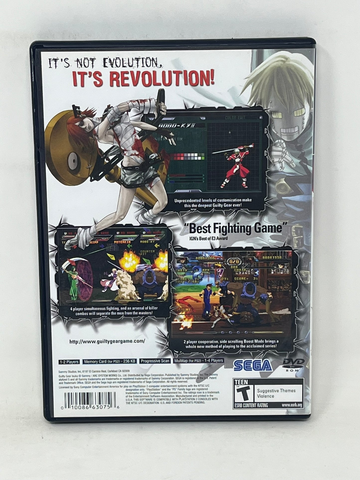 Sony PlayStation 2 - Guilty Gear Isuka - Complete