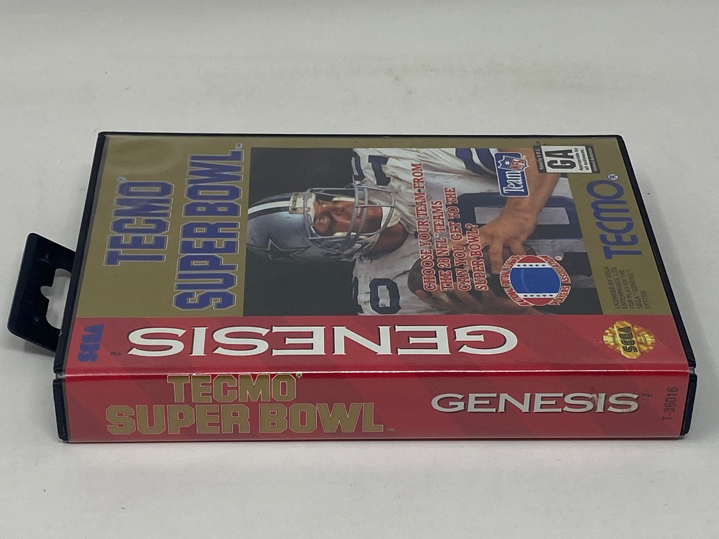 Sega Genesis - Tecmo Super Bowl Football - Complete