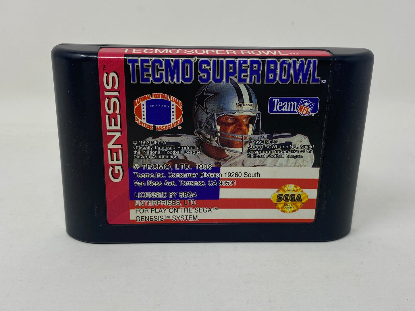 Sega Genesis - Tecmo Super Bowl Football - Complete