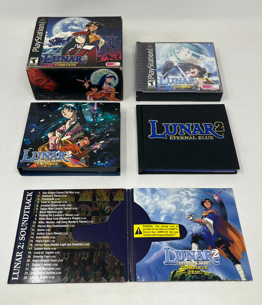 Sony PlayStation - Lunar 2 Eternal Blue Complete Box Set