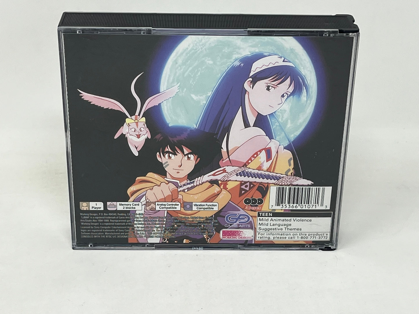 Sony PlayStation - Lunar 2 Eternal Blue Complete Box Set