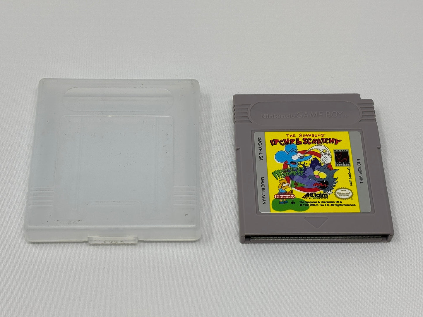 Nintendo Game Boy - Itchy & Scratchy Miniature Golf Madness