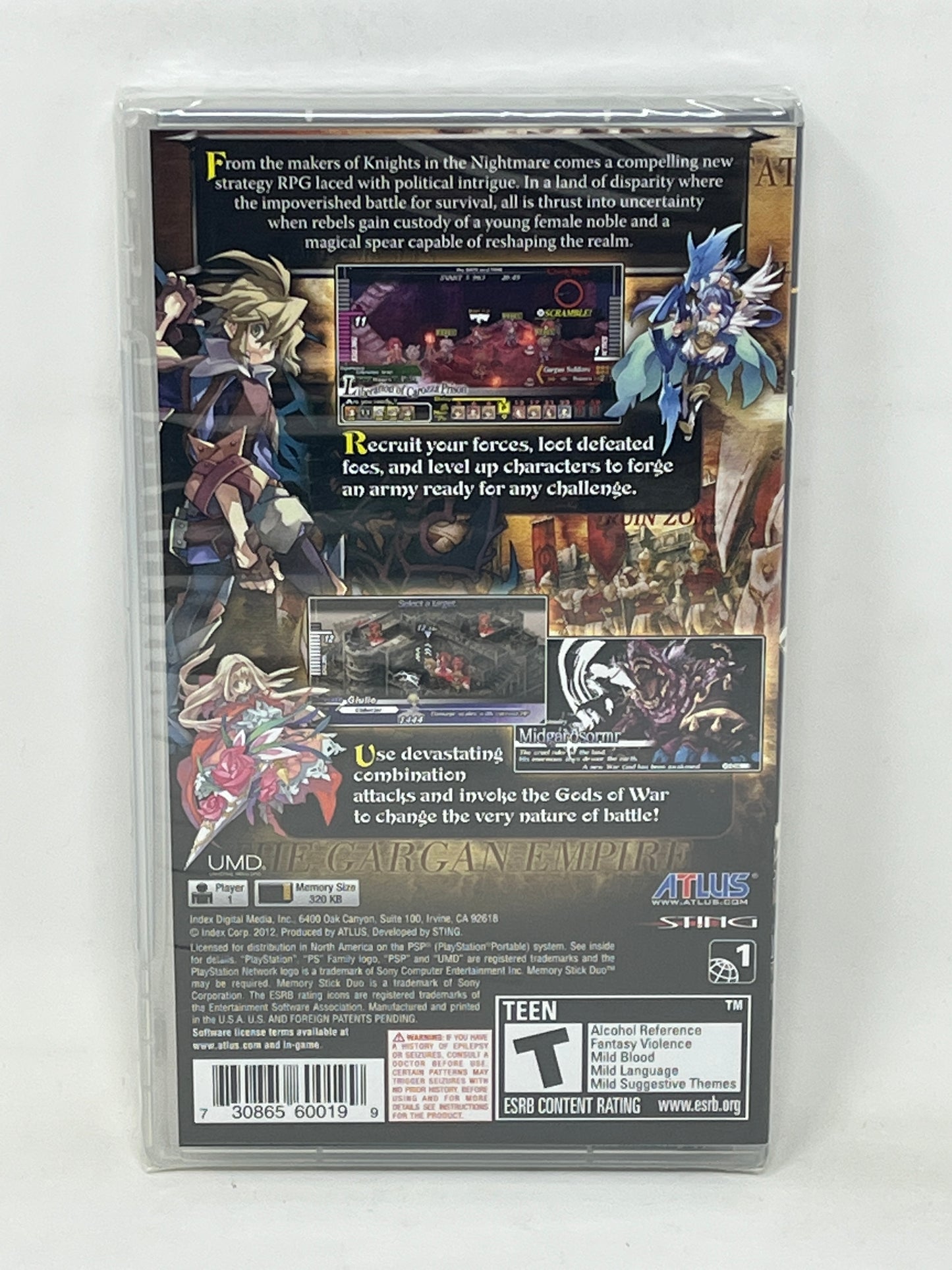 Sony PSP - Gungnir - BRAND NEW / SEALED