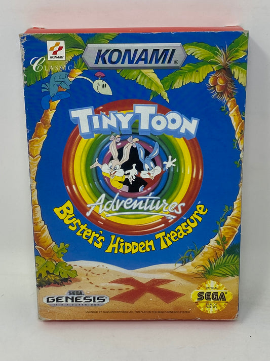 Sega Genesis - Tiny Toon Adventures Buster's Hidden Treasure - Complete